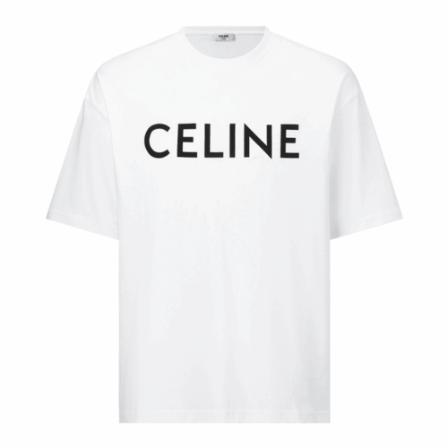셀린느 로고 티셔츠